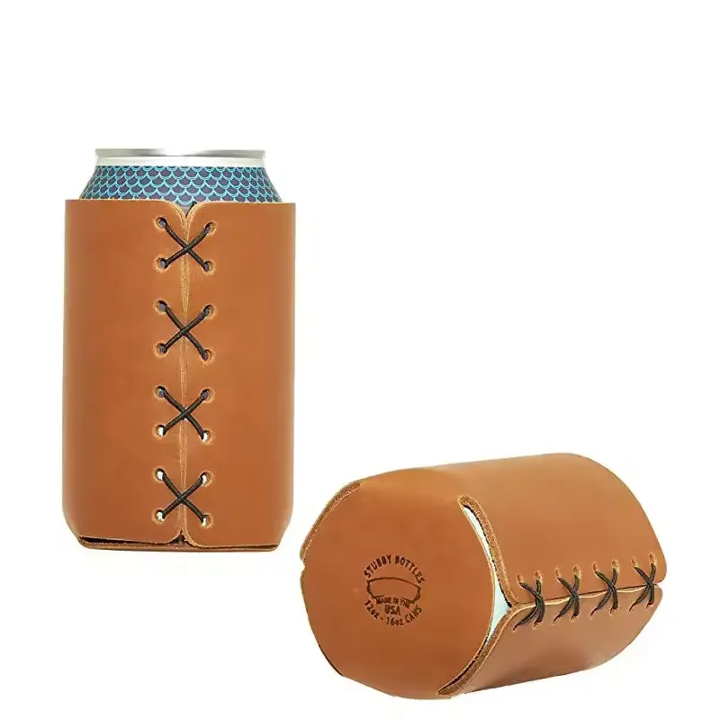 Genuine Leather Cup Holder 2