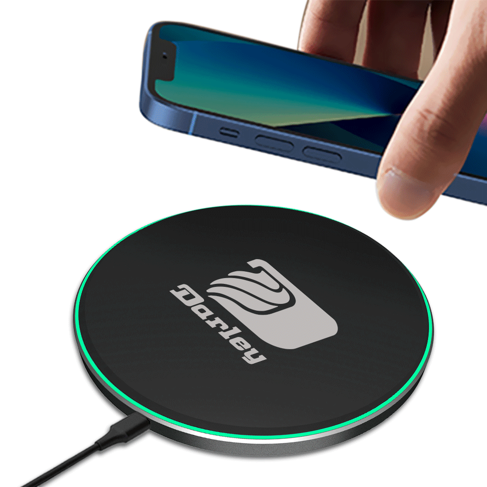 Walnut Street Light-up 15W Qi Wireless Charger 4