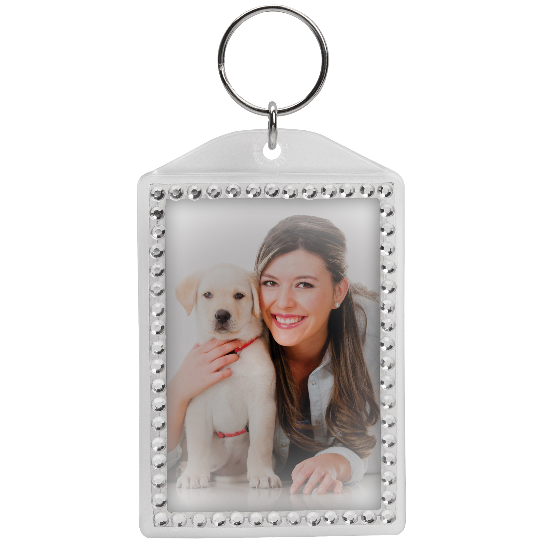 Rhinestone Snap-In Keytag 2