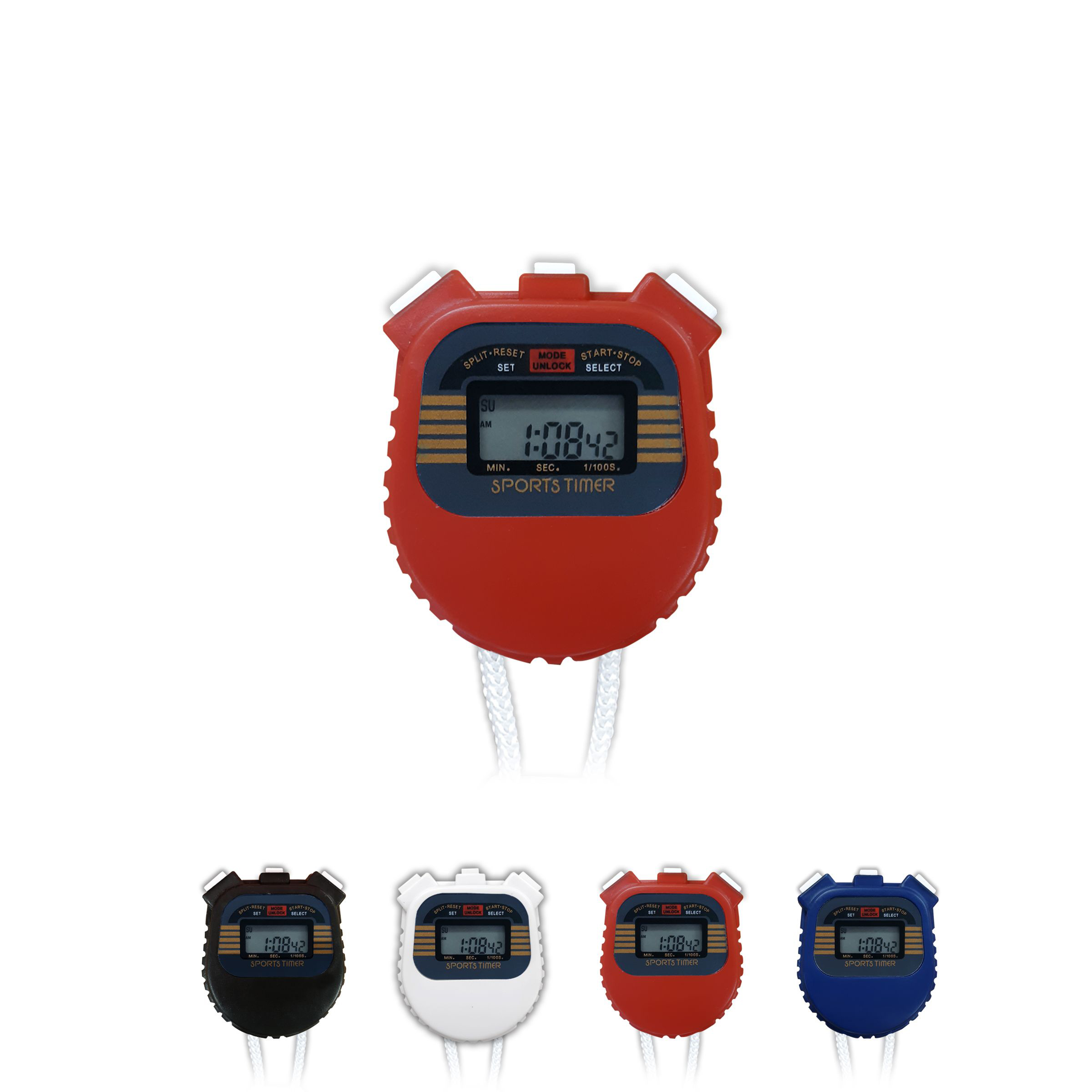 Digital Stop Watch with Chronometer & Alarm 6