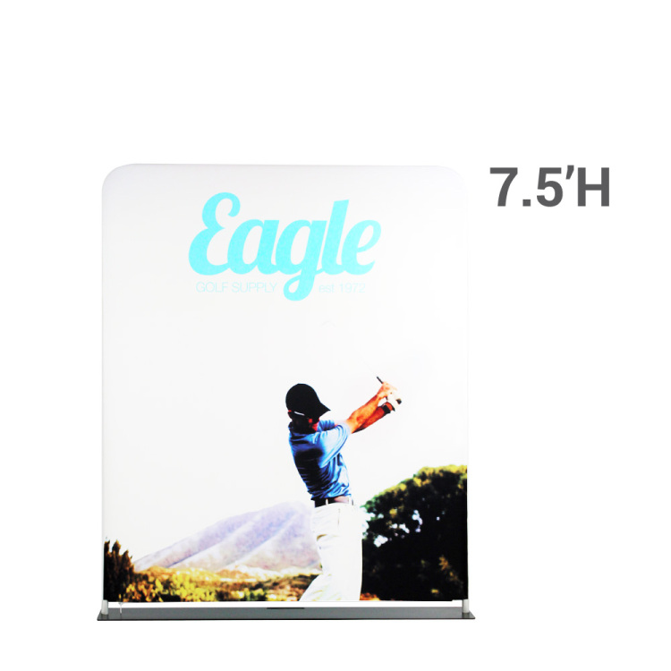 Tube-style Banner 5ft. Base x 7.5ft.