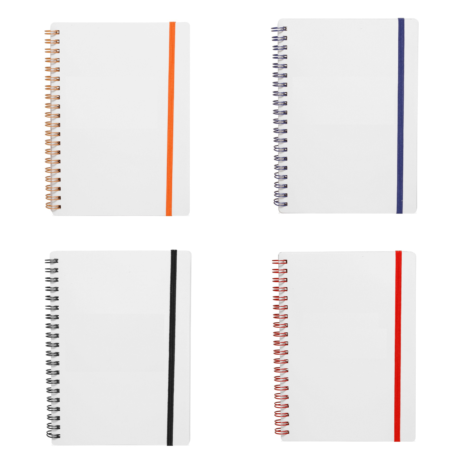 Eco-friendly Elastic Band Spiral Notebook 7