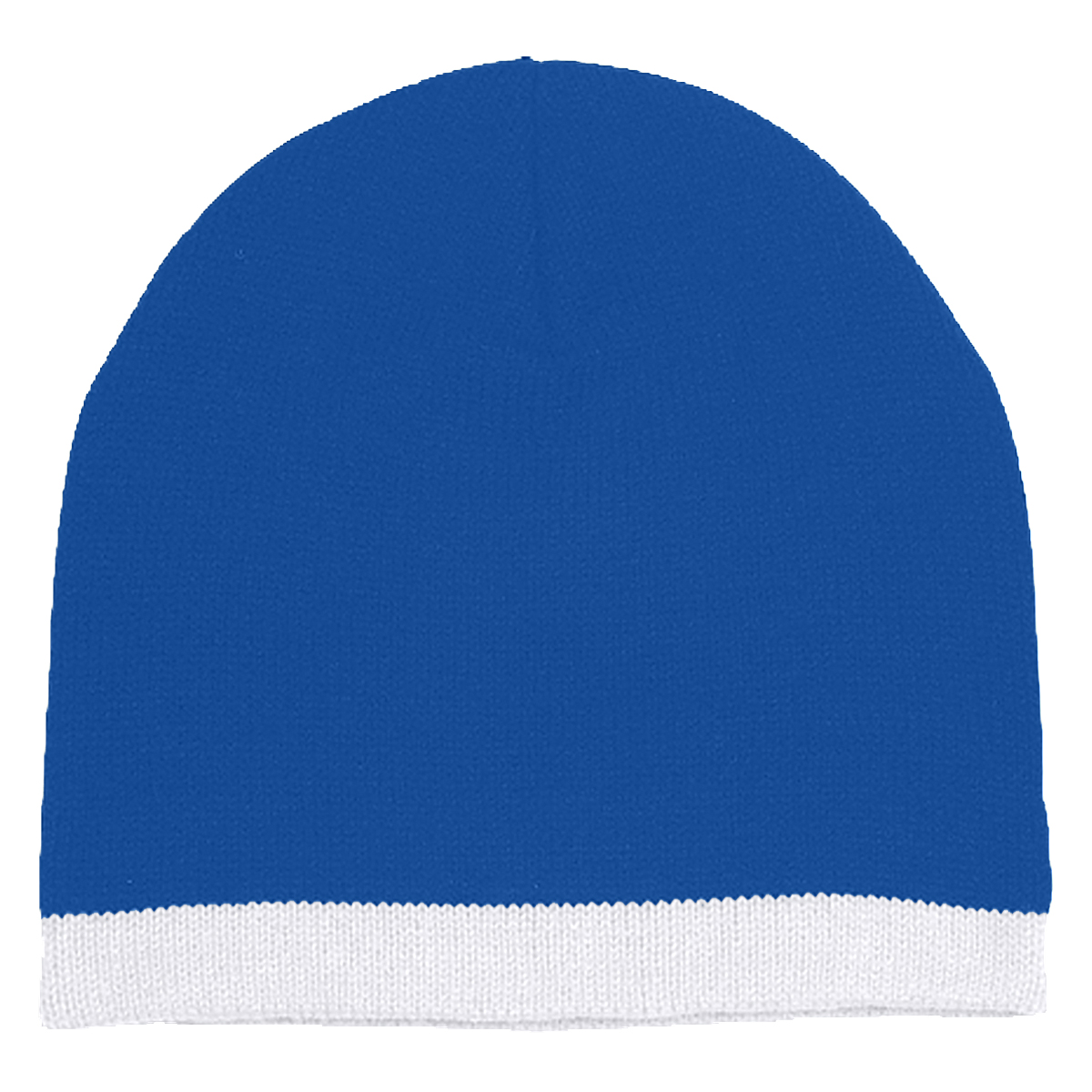 Knit Beanie With Stripe 4