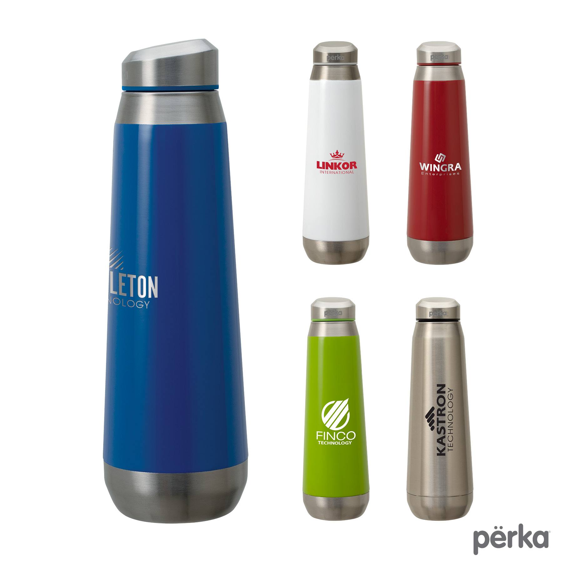 Perka®  Trevi 17 oz. Double Wall Stainless Steel Bottle 20