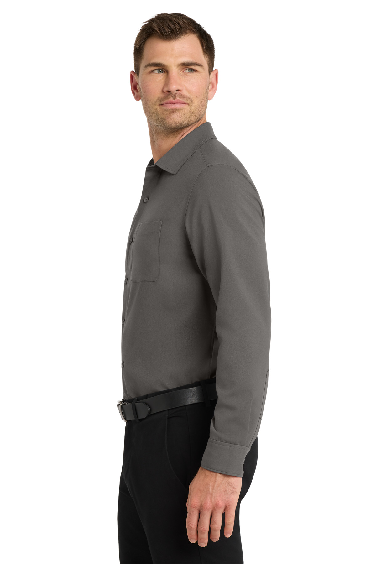 Port Authority Long Sleeve Performance Staff Shirt 25