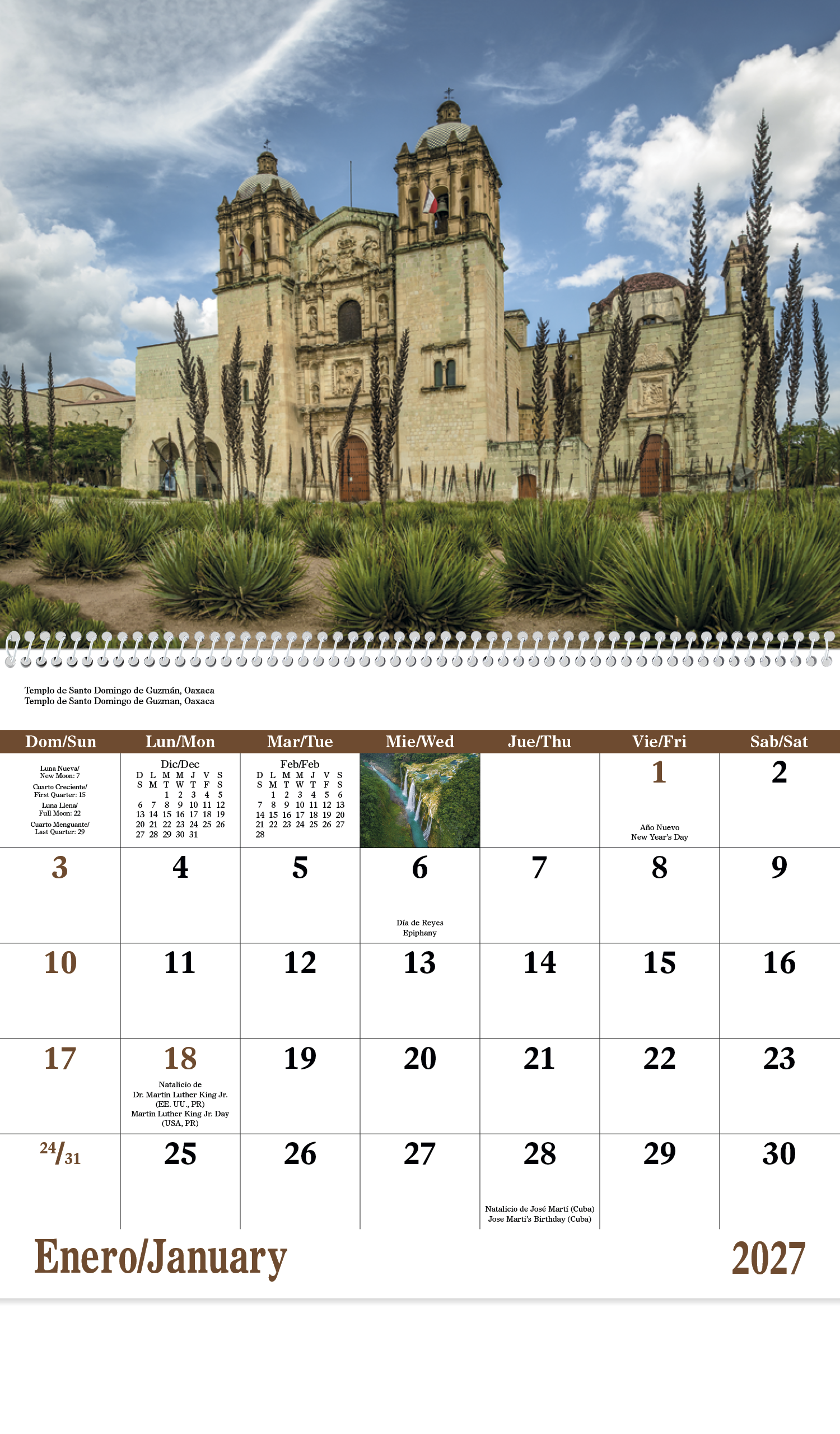 Good Value™ Mexico - Spiral Calendar 52