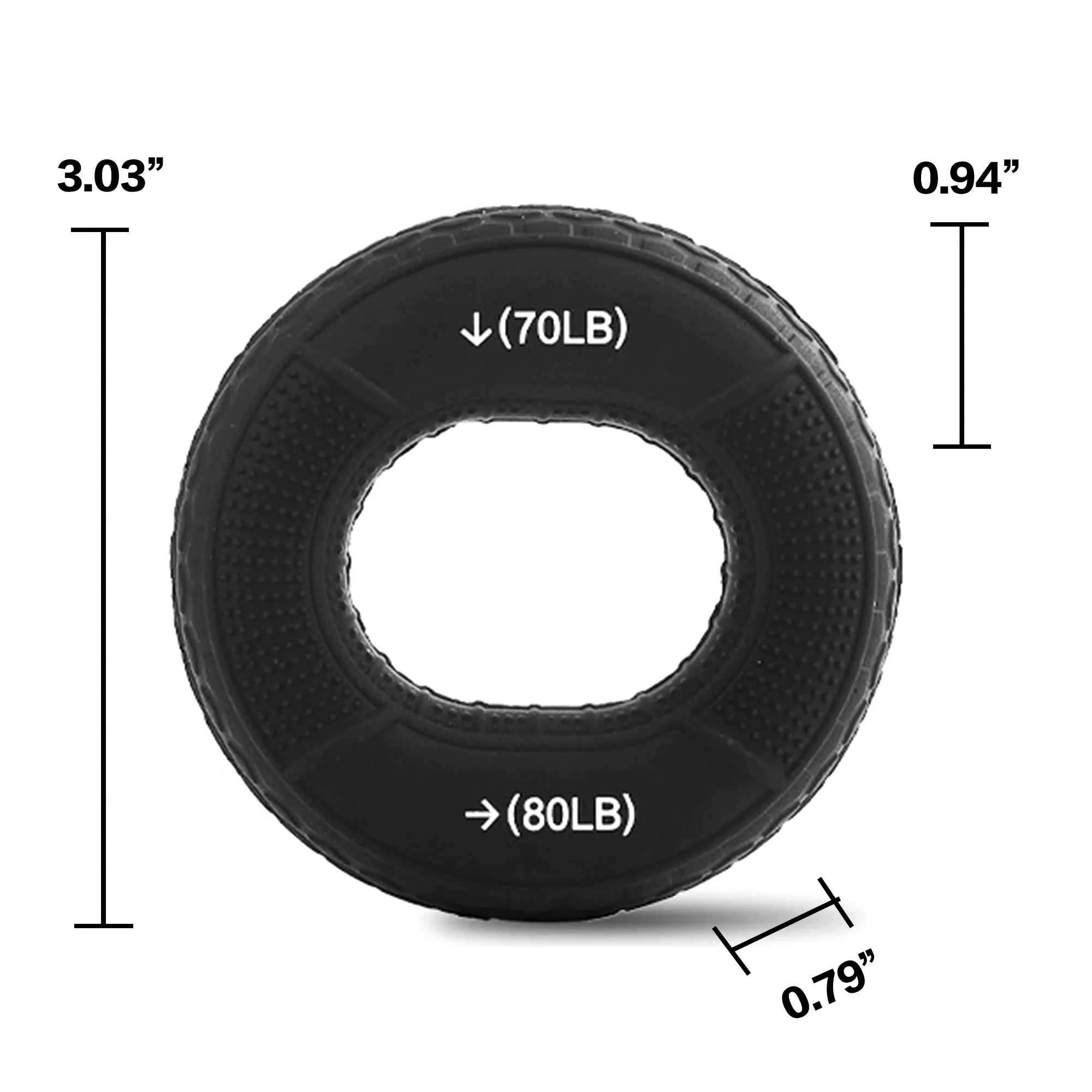 Dual-Resistance Silicone Grip Ring 1