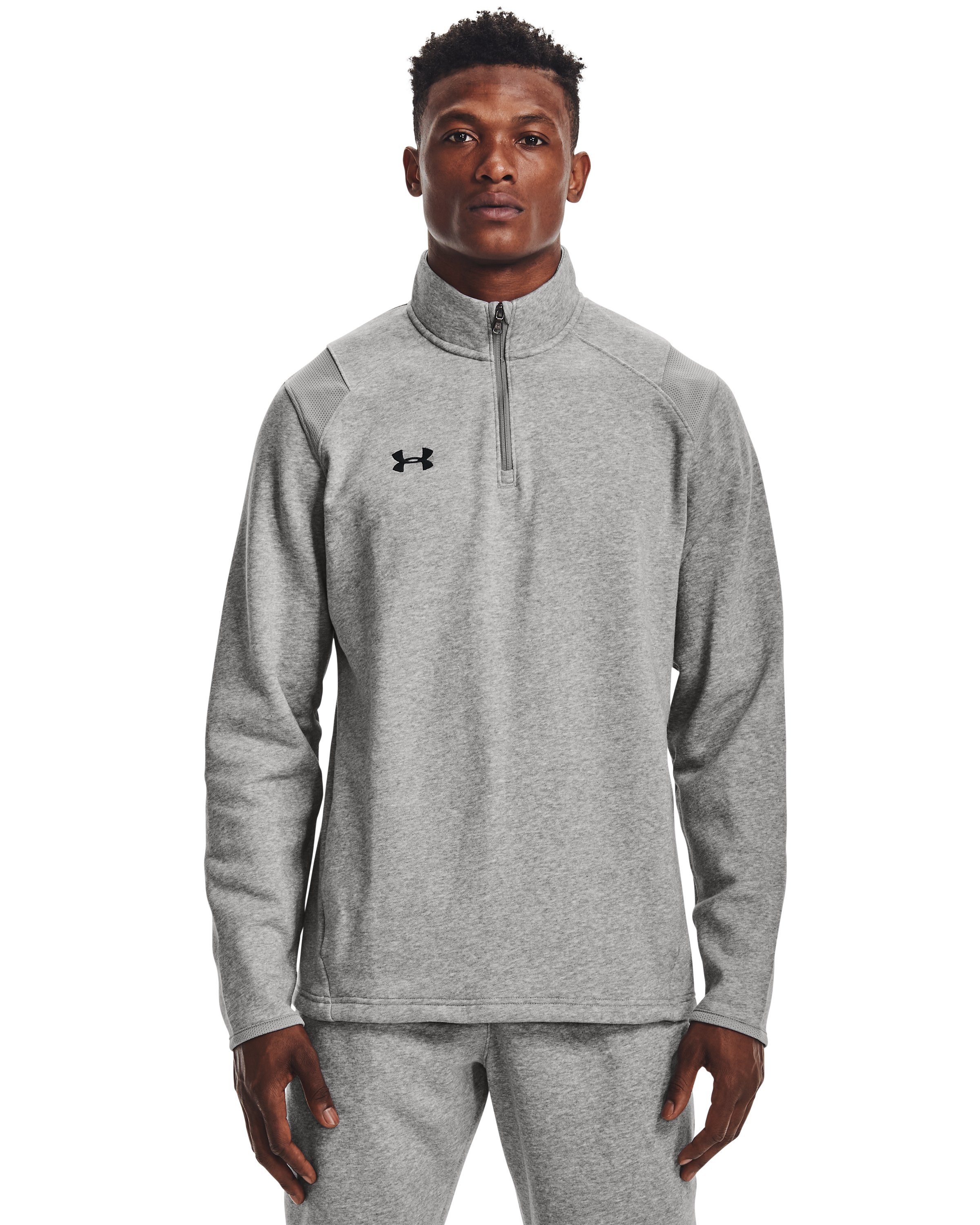 UA Hustle Fleece Men's  Zip 4