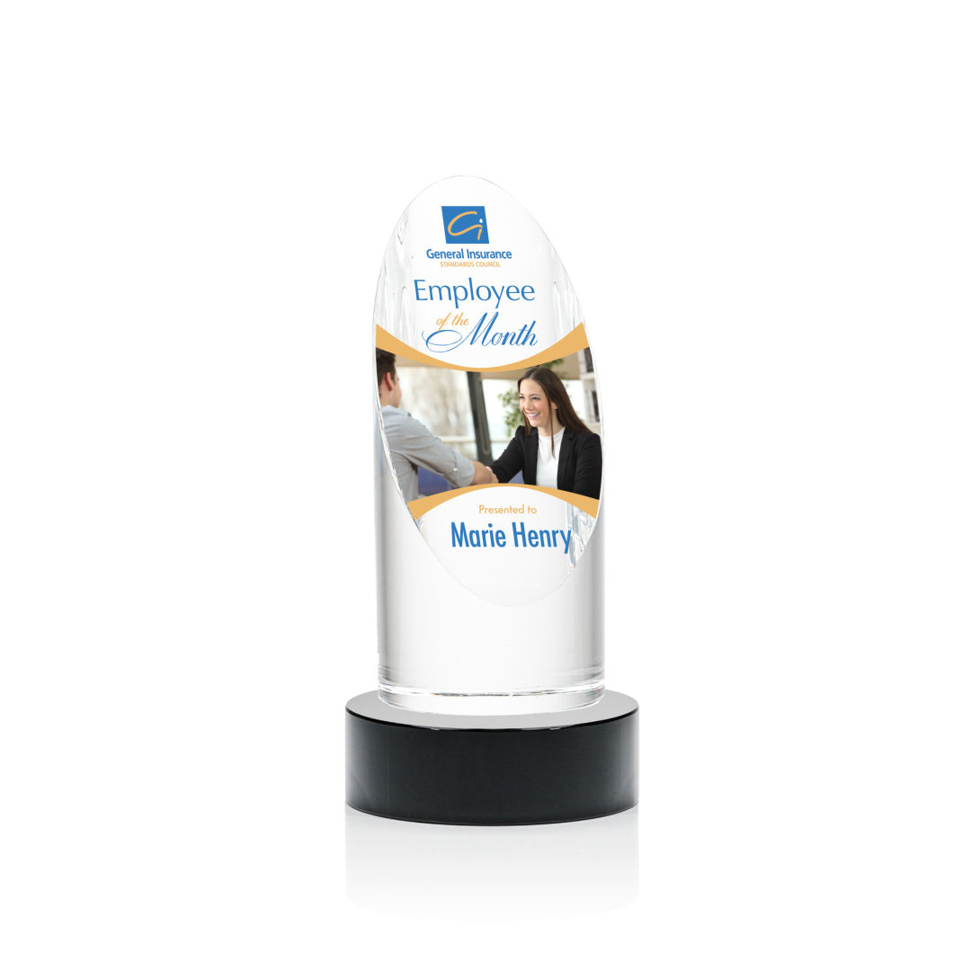 Lauder VividPrint™ Award on Base - Black 10