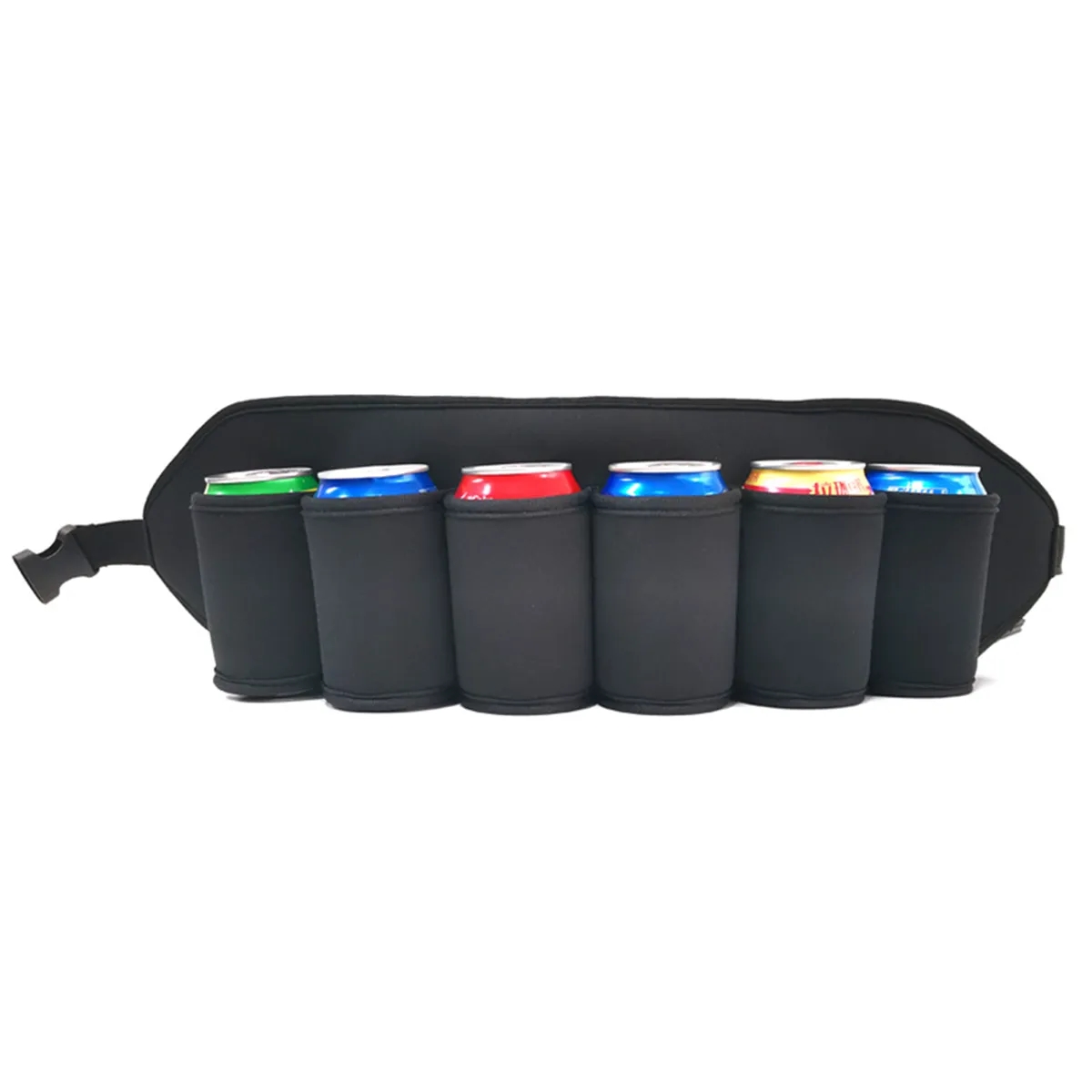 Adjustable 6-Pack Beer Belt Holder for Men and Women 3