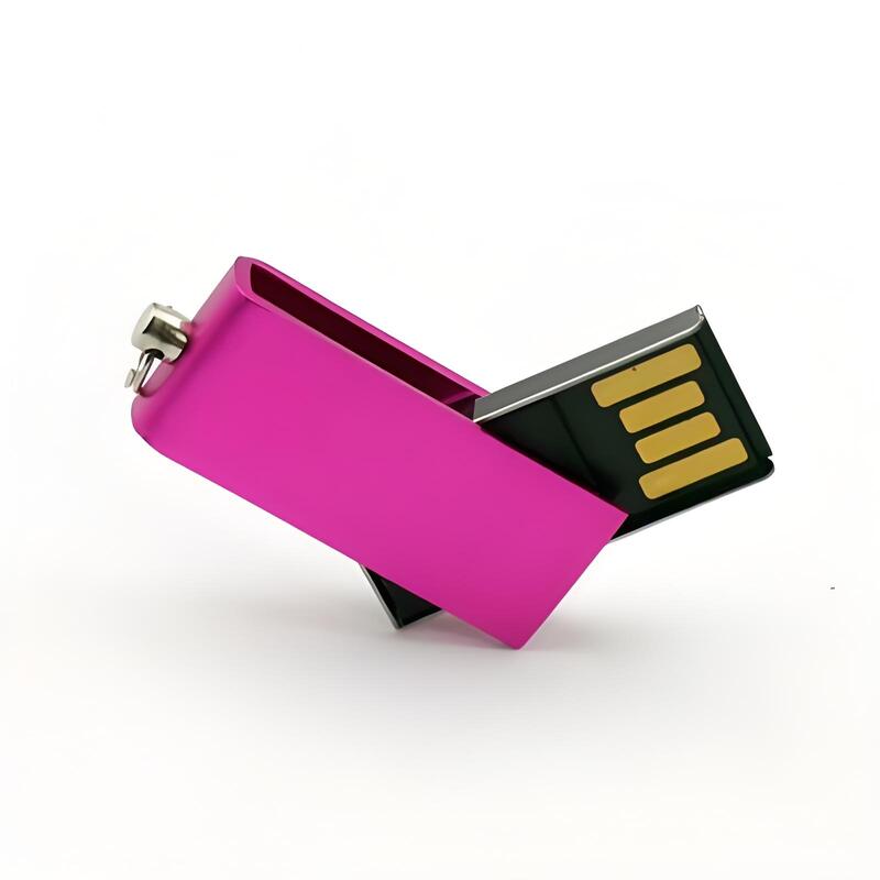 Aluminum Swivel USB Flash Drive (512MB) 6