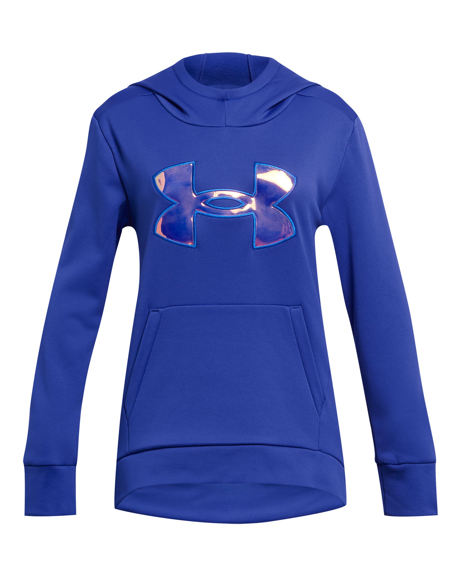 Armour Fleece Iridescent Big Logo Girls' Hoodie 4