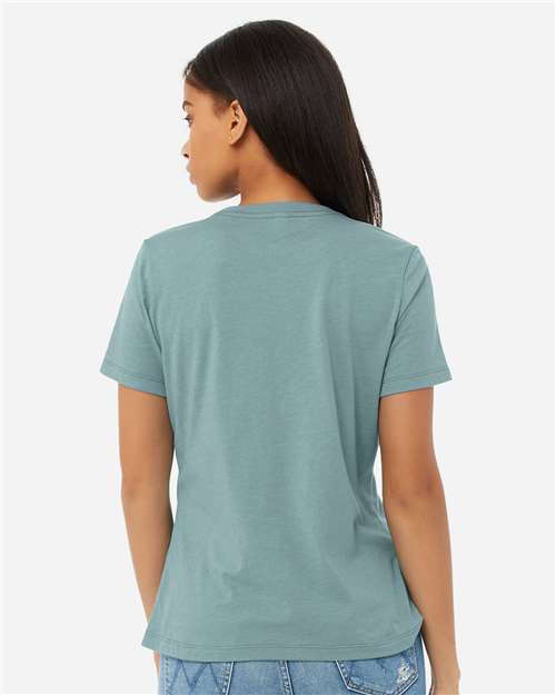 Women's Relaxed Fit Heather CVC Tee - 6400CVC 45