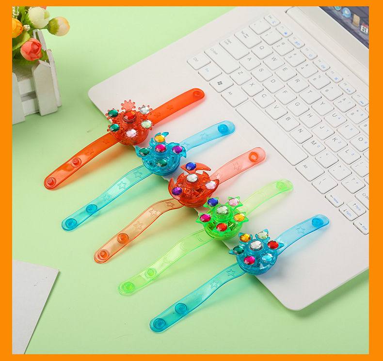 LED Light Up Fidget Spinner Bracelets 7