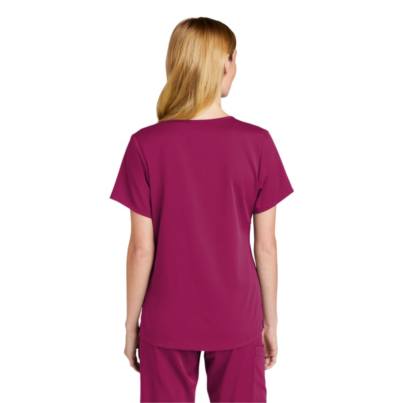 WonderWink Women's Premiere Flex Mock Wrap Top 13