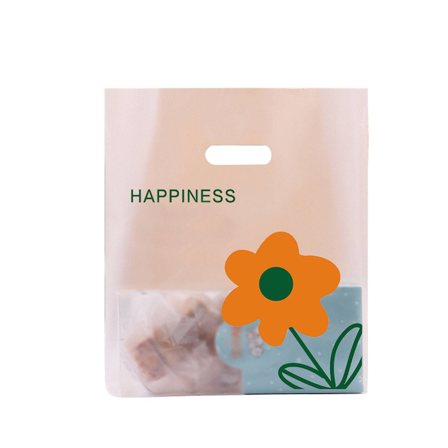 Reusable Frosted Plastic Food Bag 5
