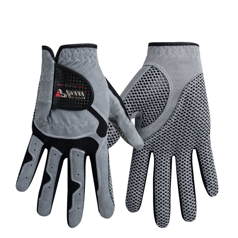 Soft Microfiber Cloth Golf Gloves Left Hands 5