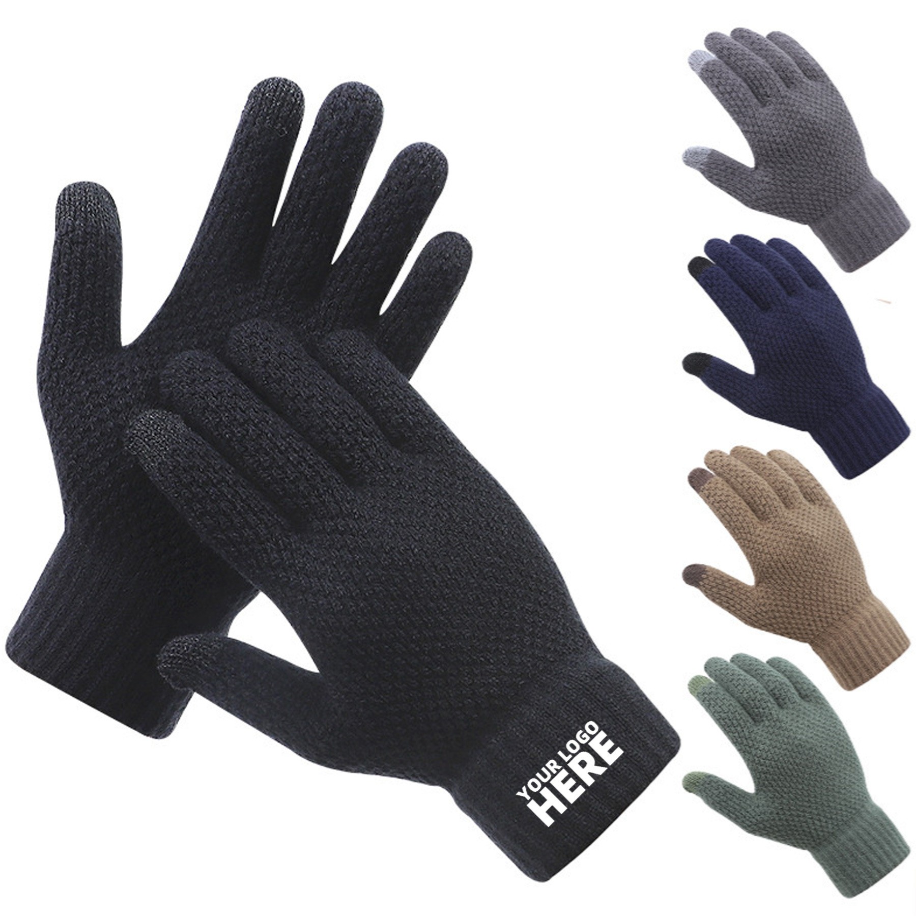 Touchscreen Knitted Gloves