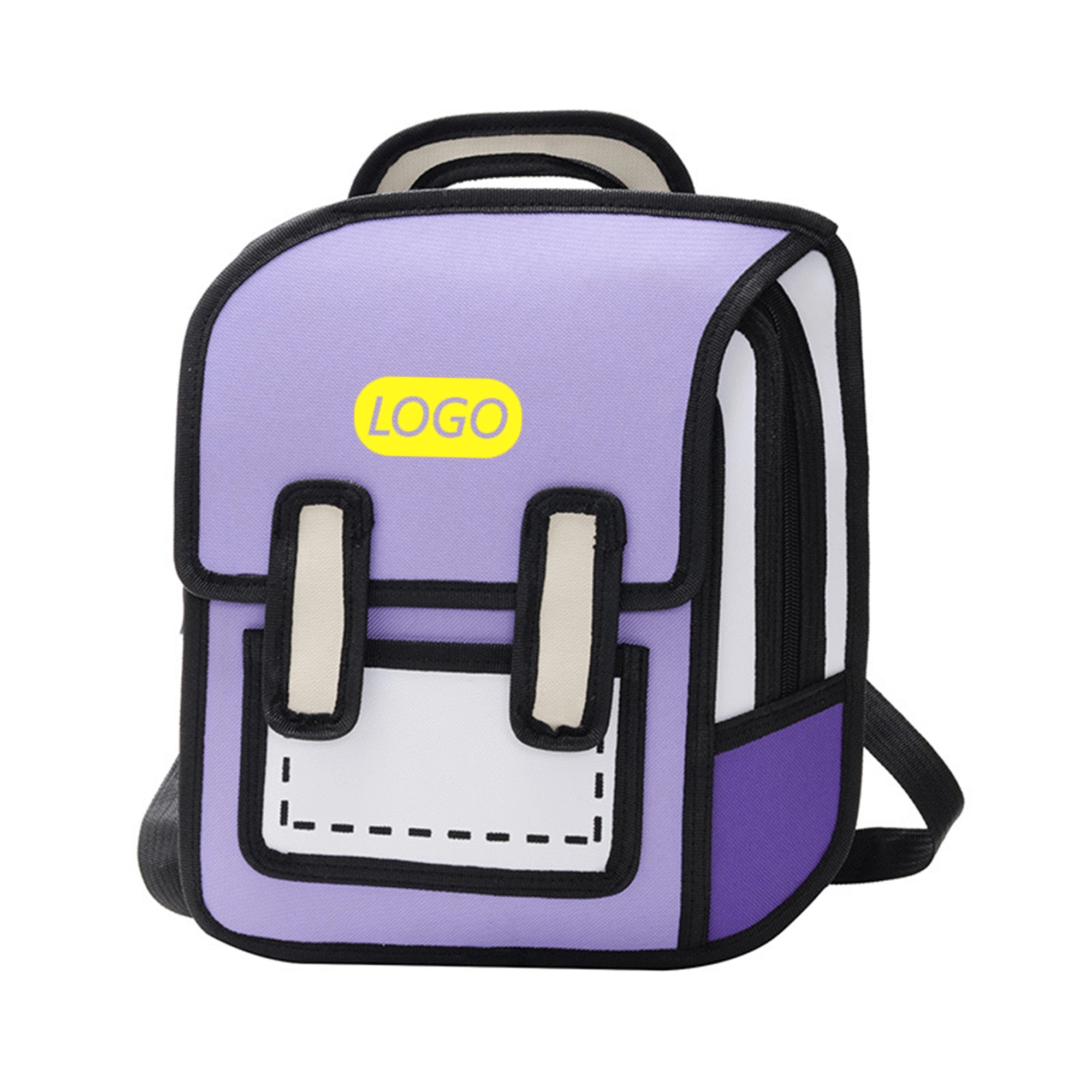 Canvas Cartoon Backpack 3