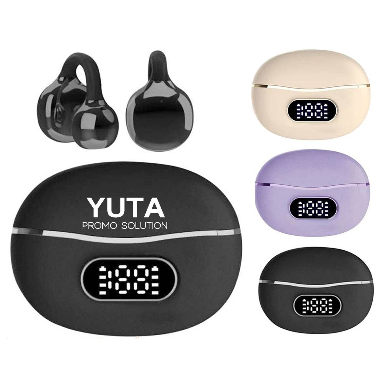 Clip-On Wireless Bluetooth Earbuds 1