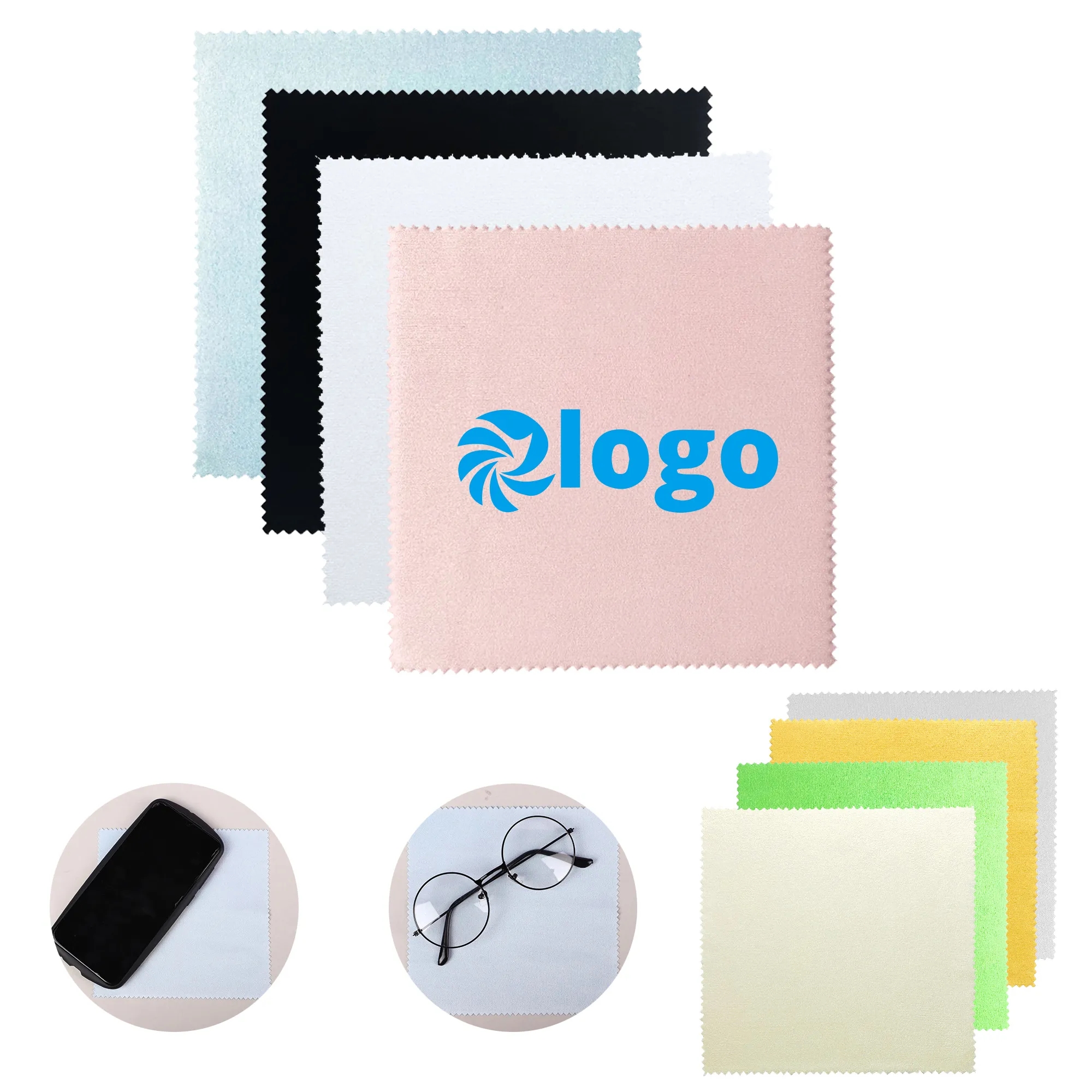 6"x6" Microfiber Cleaning Cloth Eyeglass Phone Computer