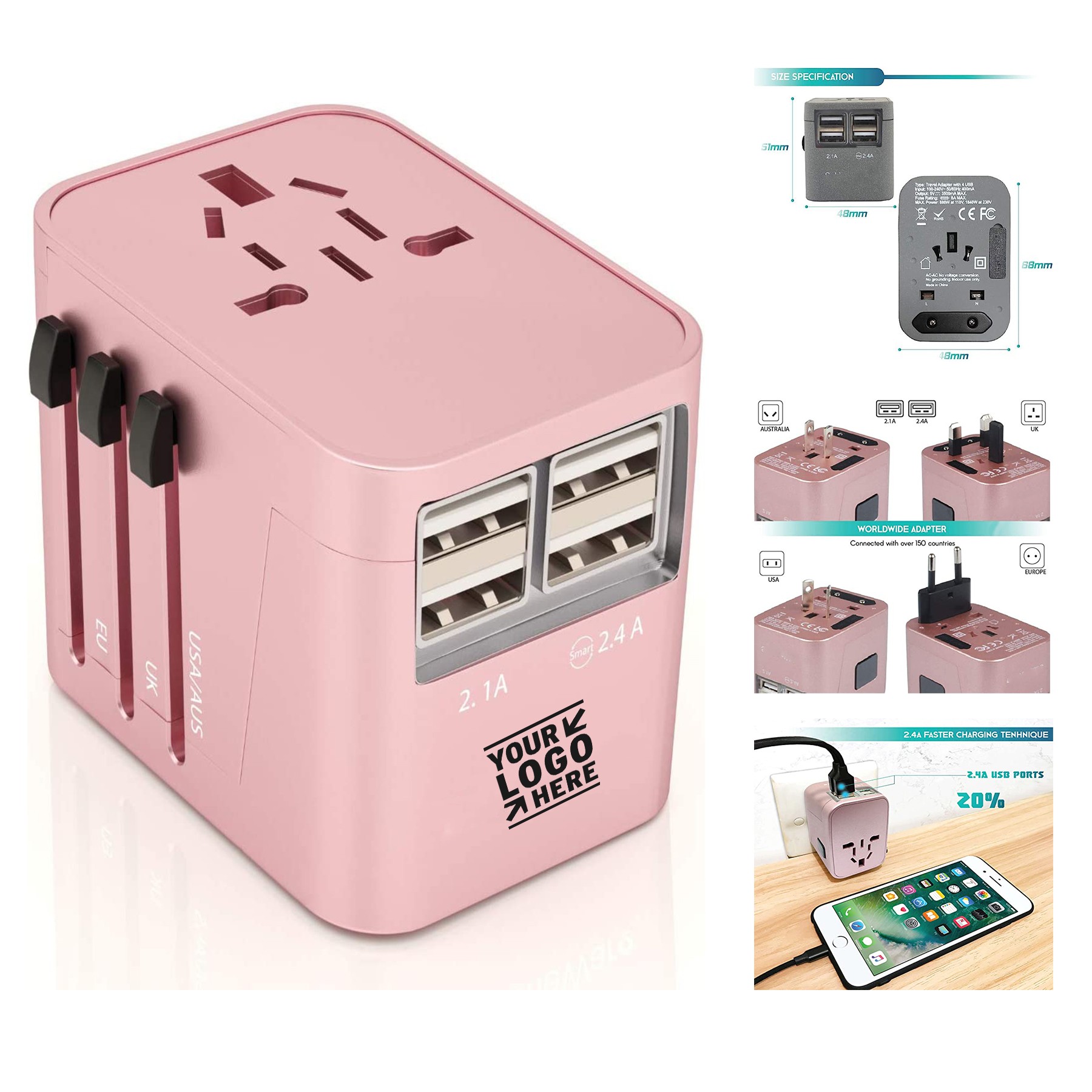 Universal Travel Adapter 2
