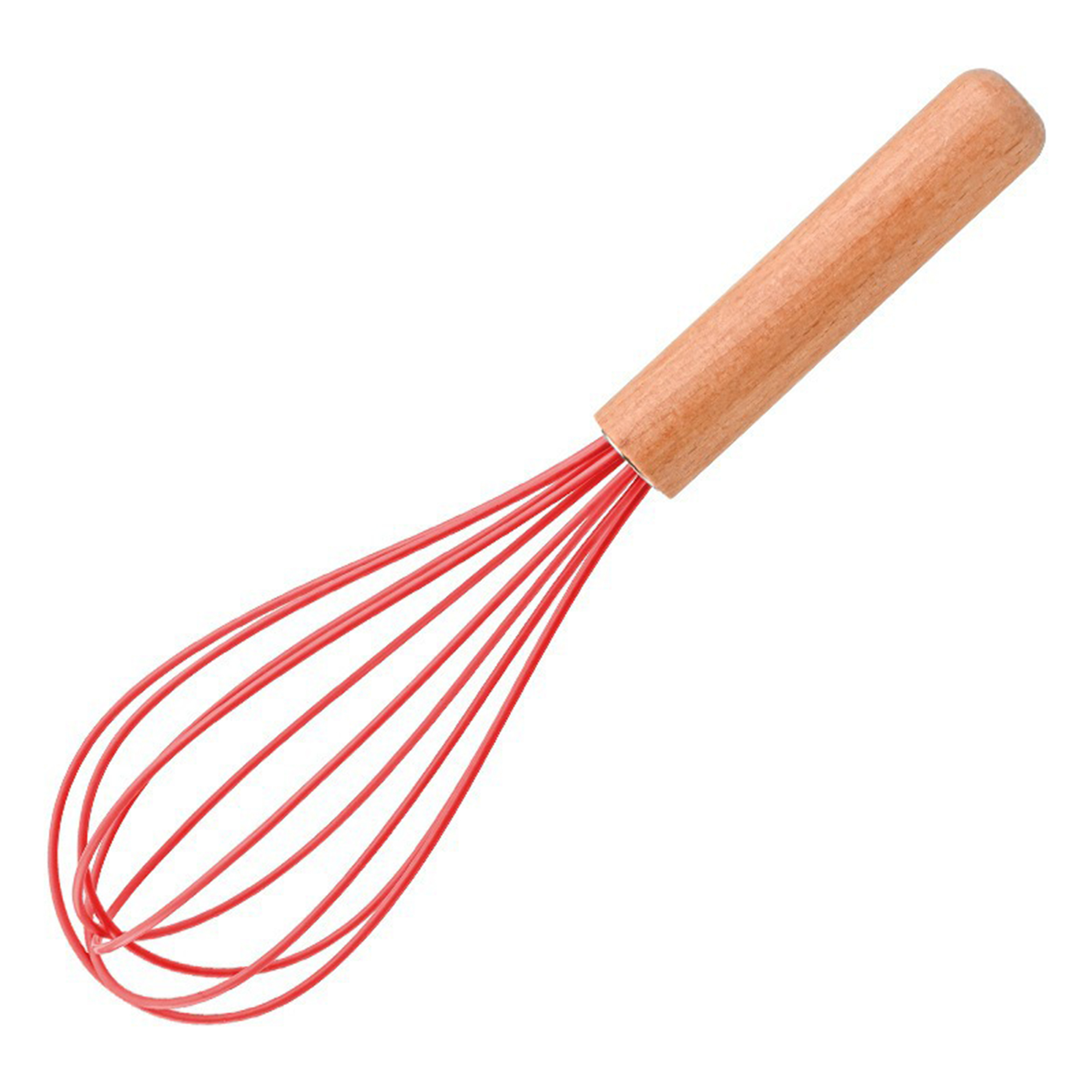 Silicone Whisk with Wooden Handle 4