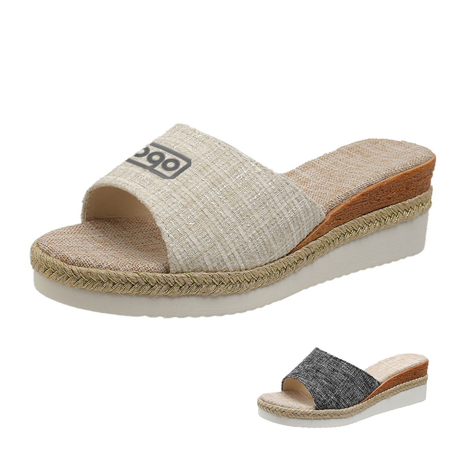 Solid Color Platform Sandals for Women 3