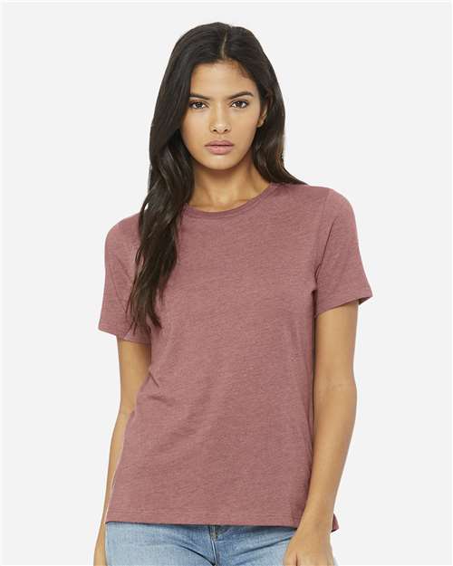 Women's Relaxed Fit Heather CVC Tee - 6400CVC 220