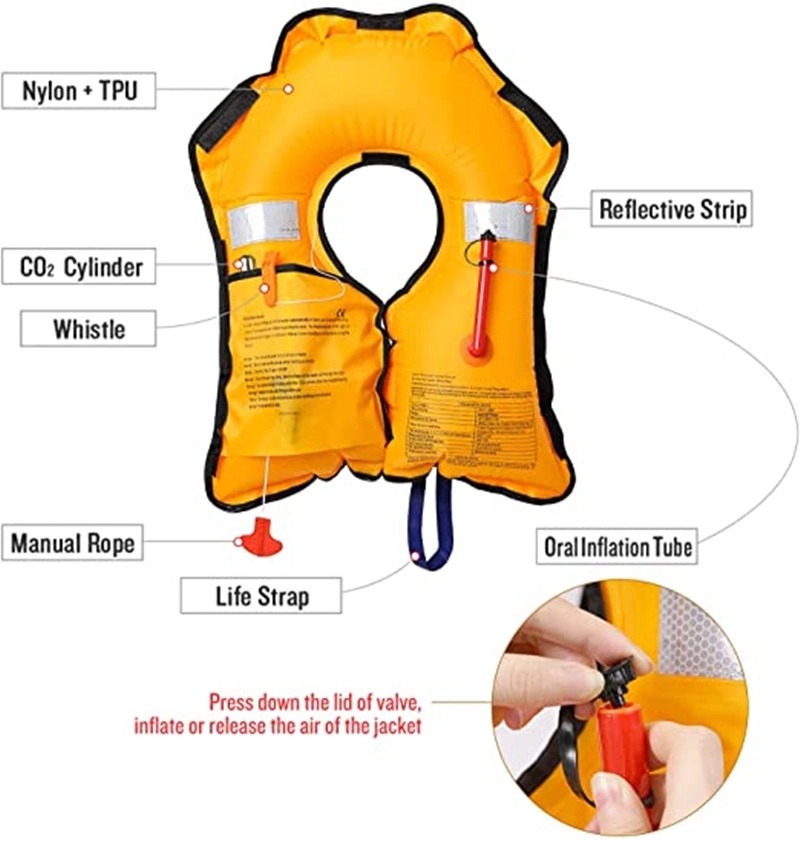 Inflatable Life Jacket 4
