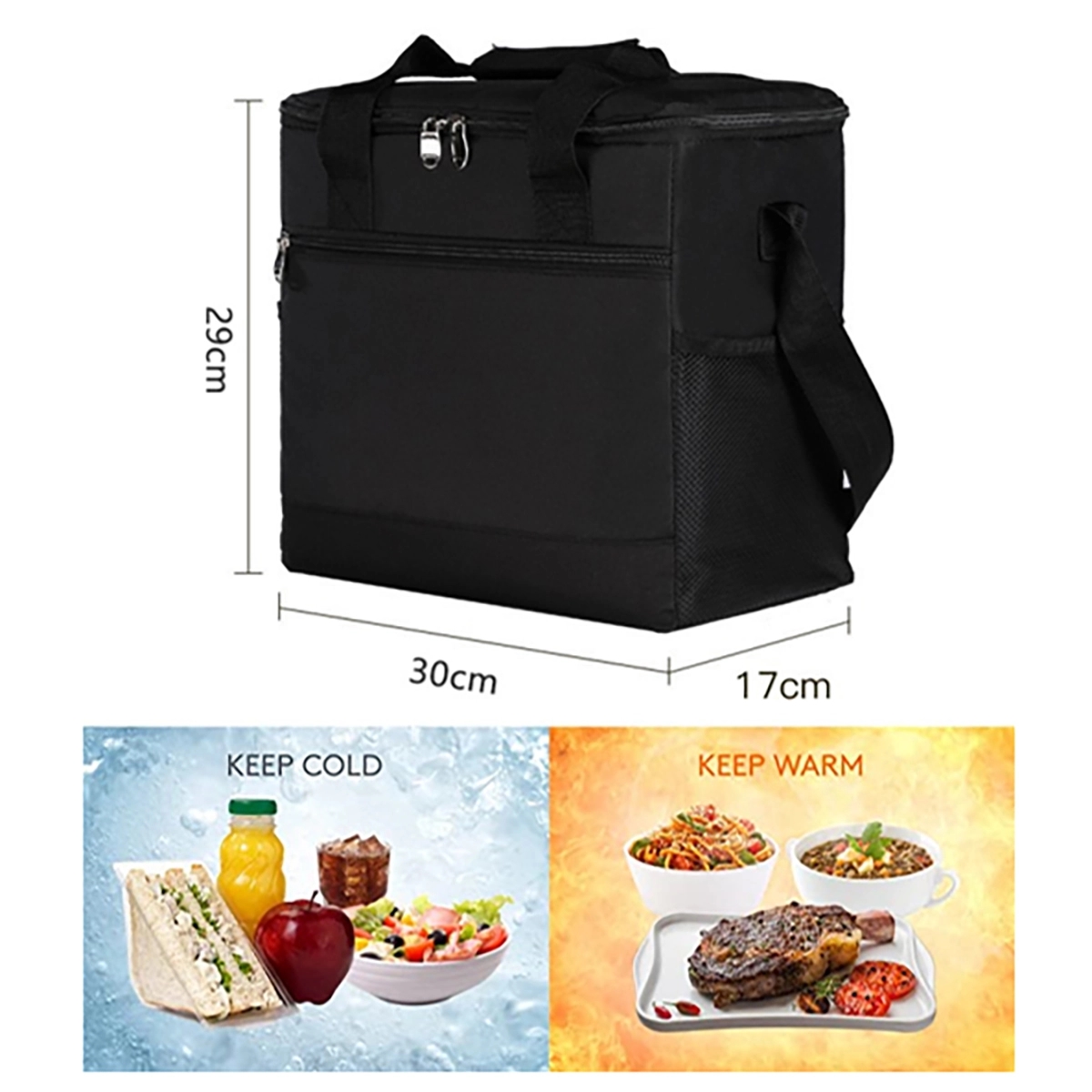 Insulated Lunch Box Cooler Cooling Tote 4