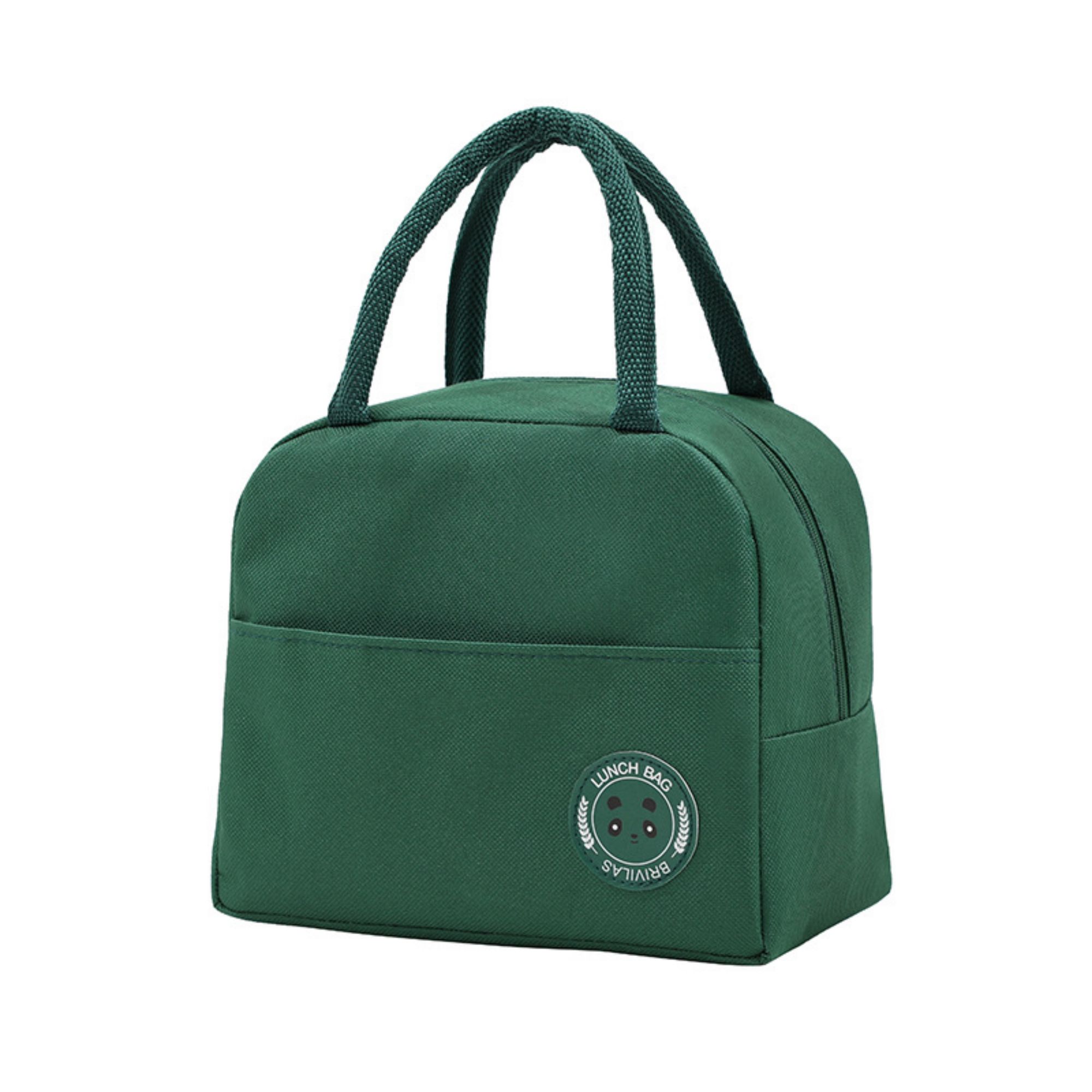Solid Color Bear Lunch Bag 4