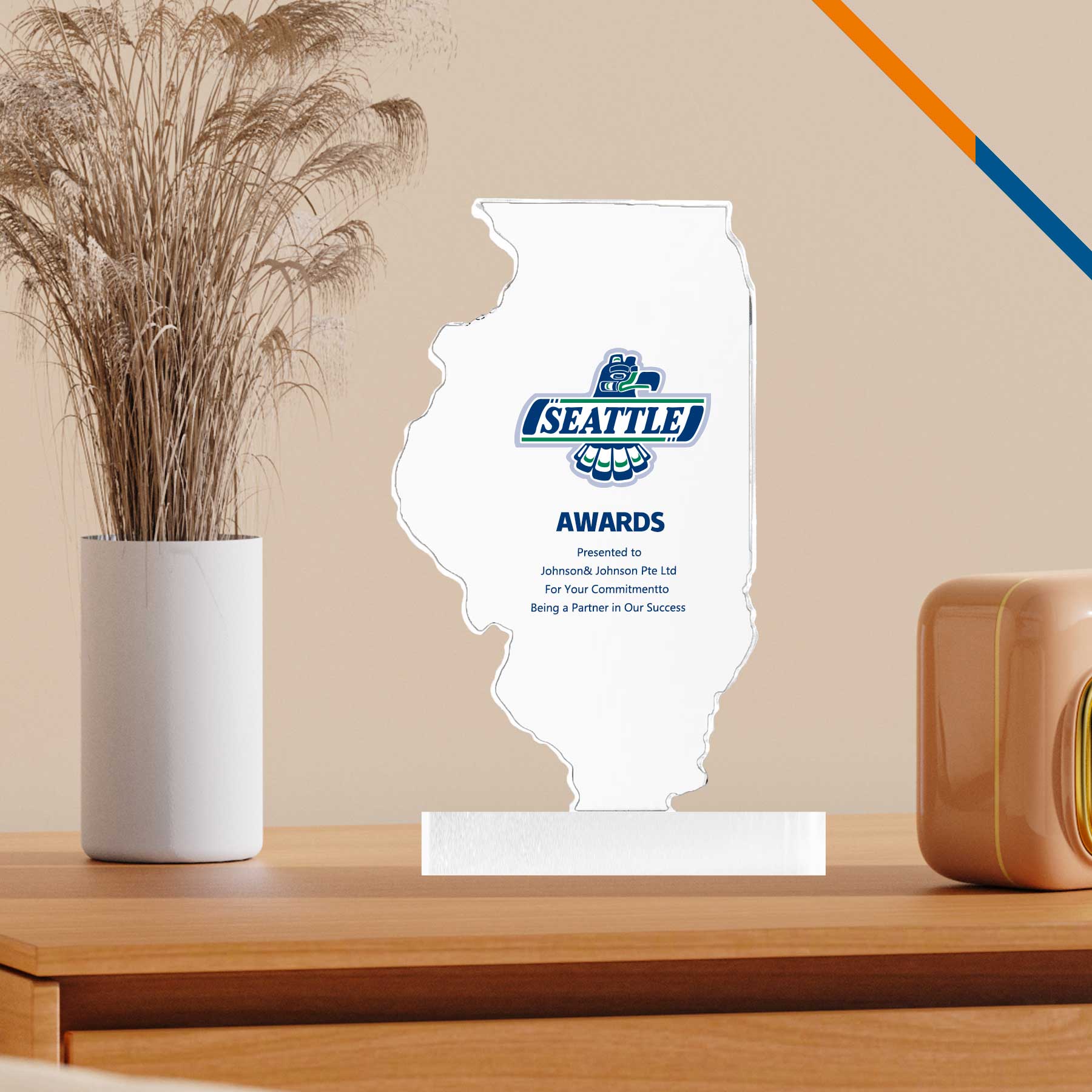 Cerfla Illinois Crystal Award 3