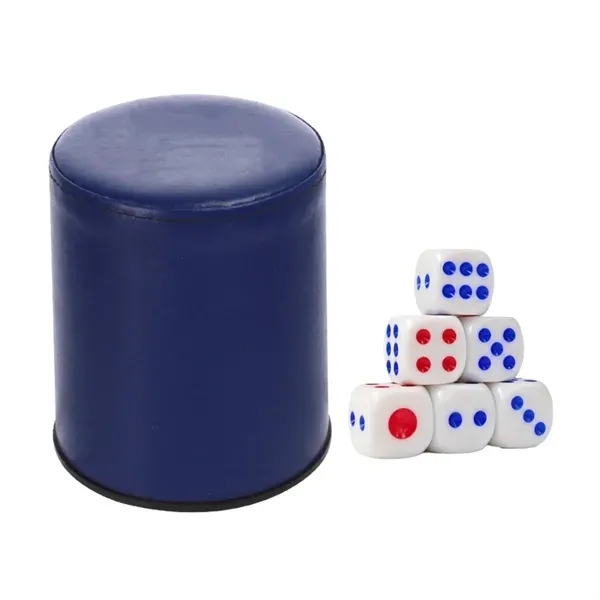 Handcrafted Dice Cocktail Shaker with Barware Set 8