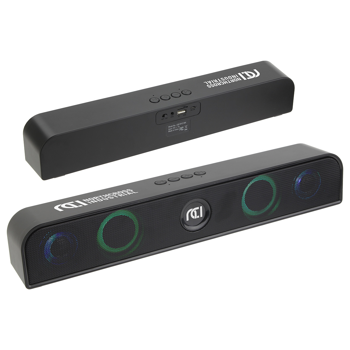 Rhyme Light Up Stereo Speaker Bar 4