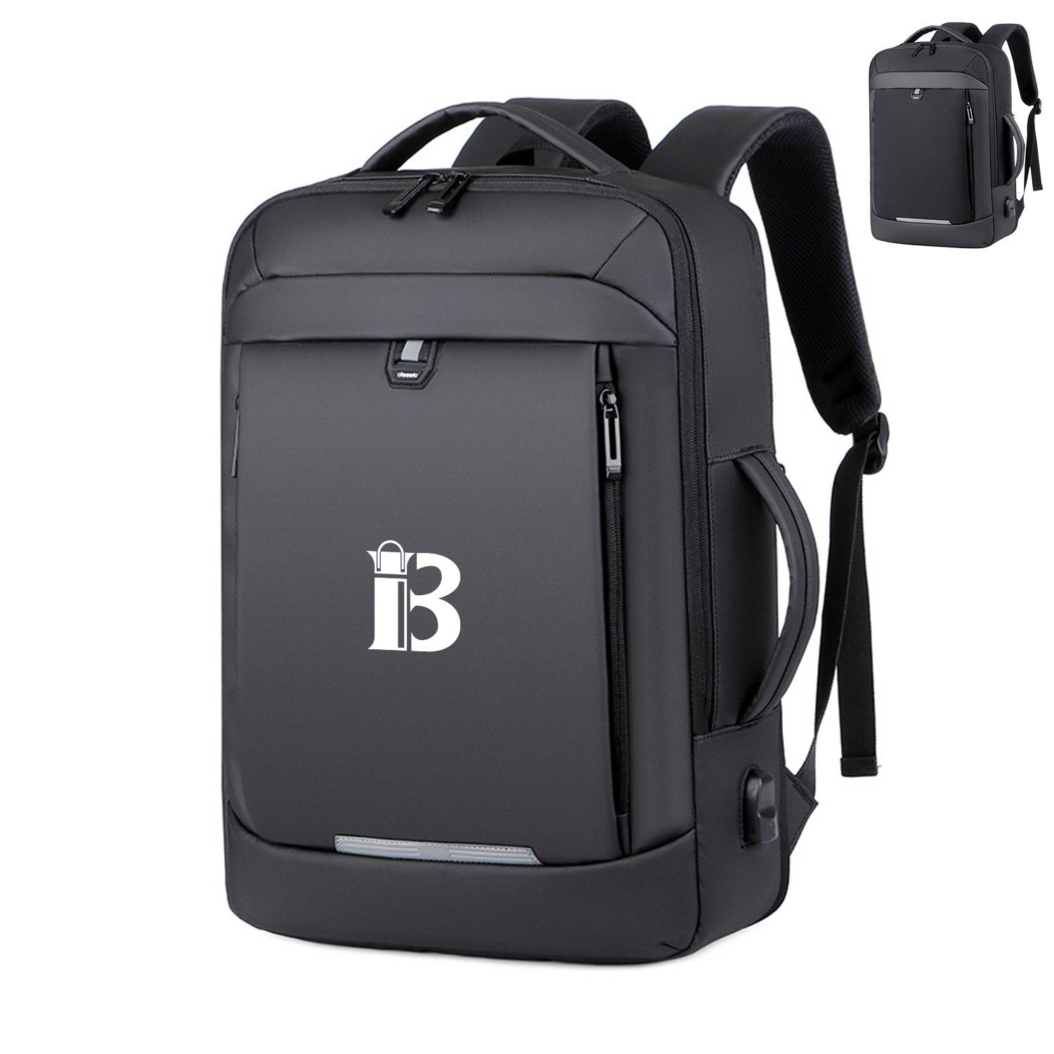 Multi-functional Waterproof Backpack With Charging Port 2