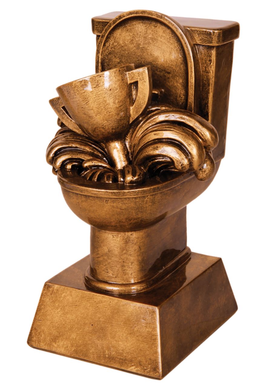 Loser Toilet Resin Award 2