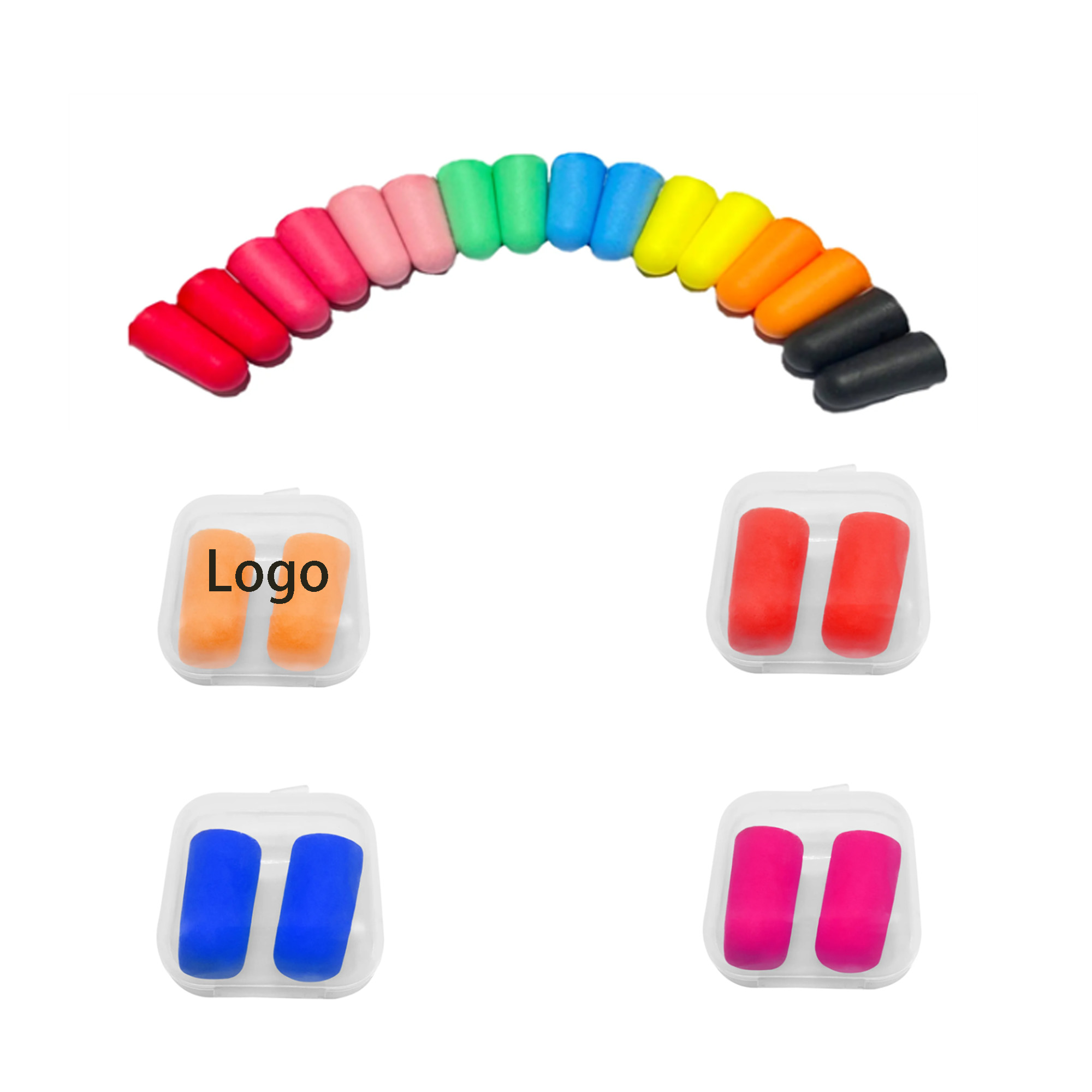 Ear Plugs in Square Case 1
