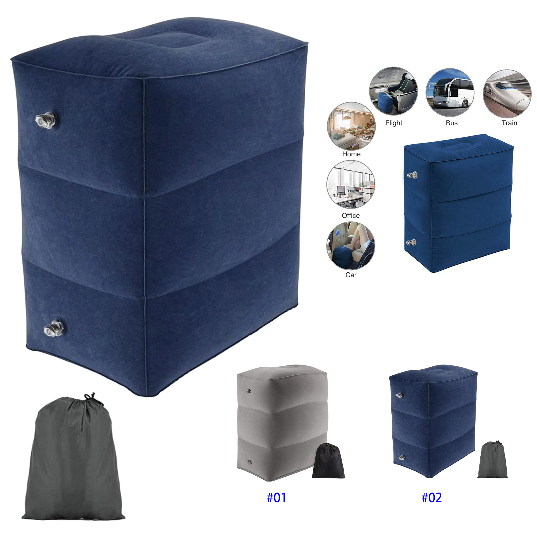 Inflatable Travel Pillow