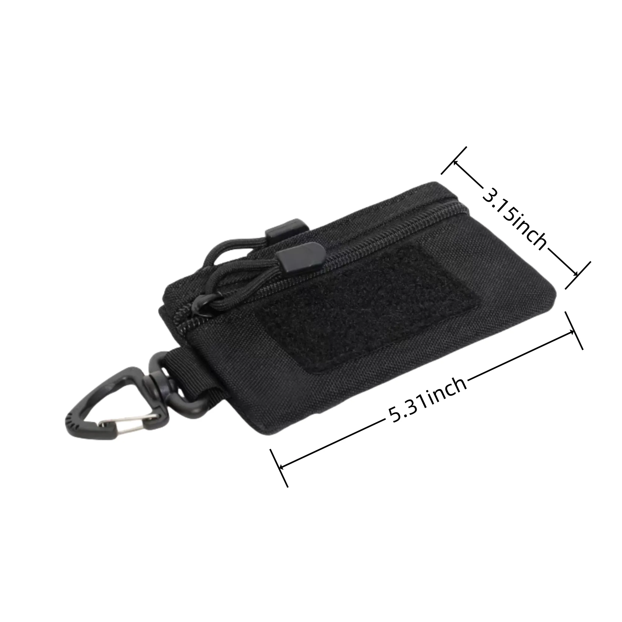 Outdoor Portable Storage Zipper Coin Purse 3