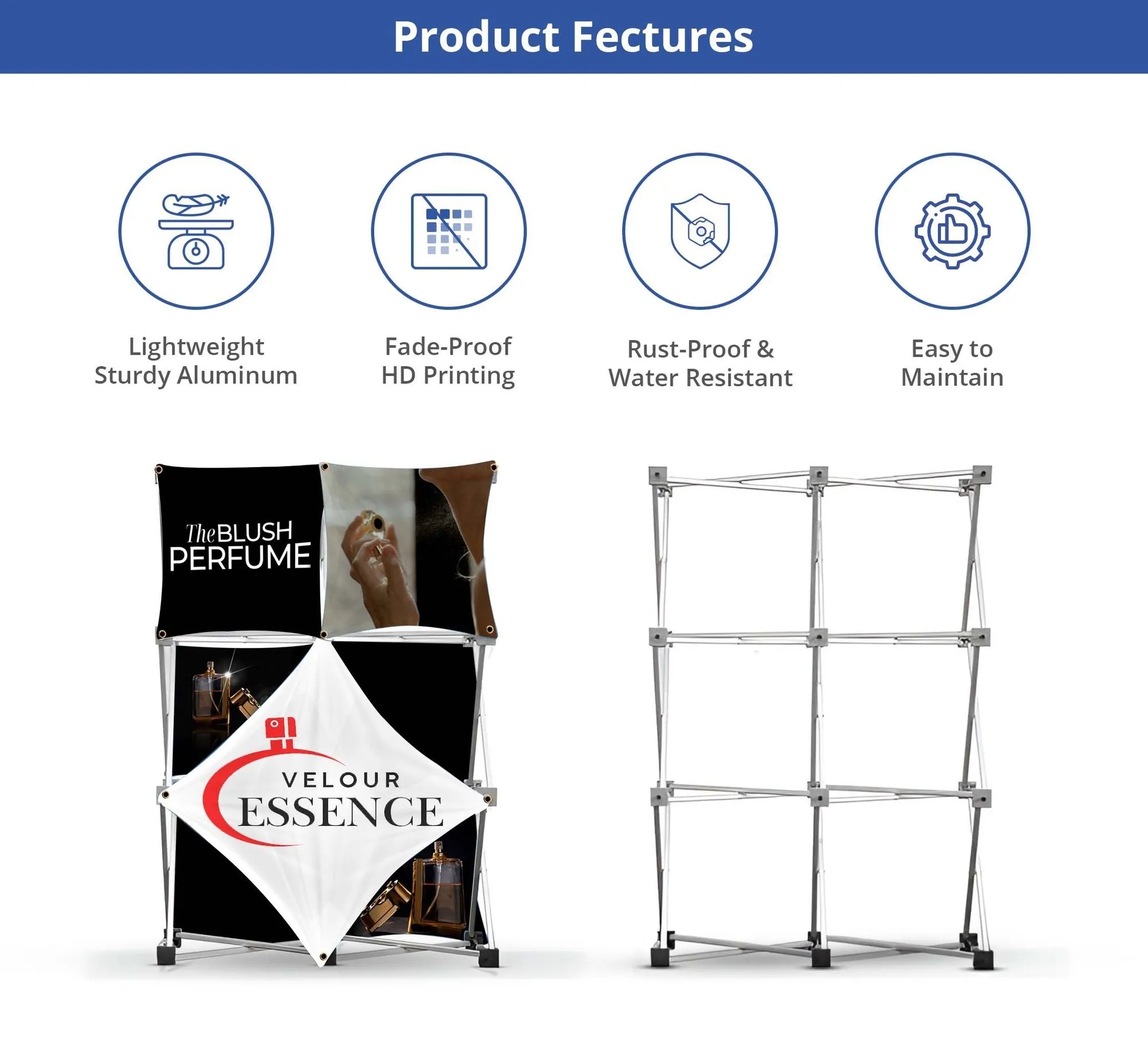2x3 Micro GeoMetrix Table Top Display Package -12.60"x12.60" 7