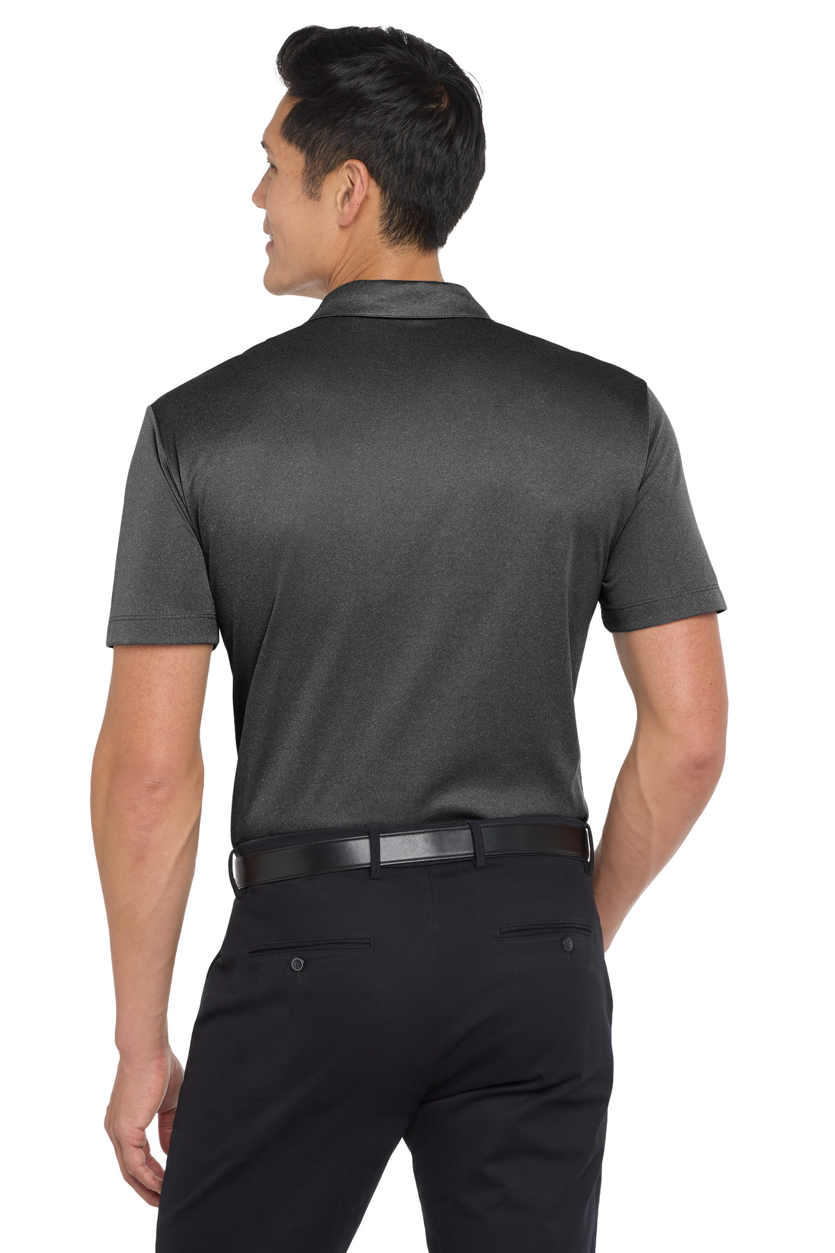 Port Authority Heathered Silk Touch Performance Polo. K542 34