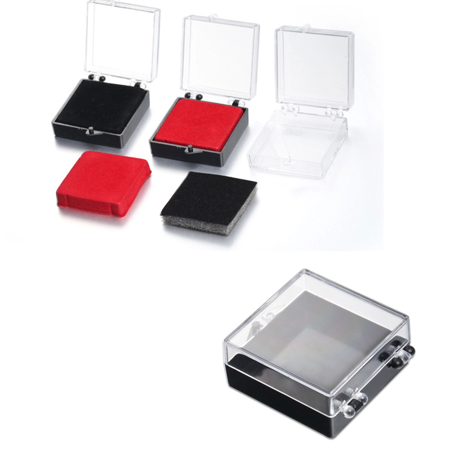 Plastic Pin Box EVA With Felt Cover