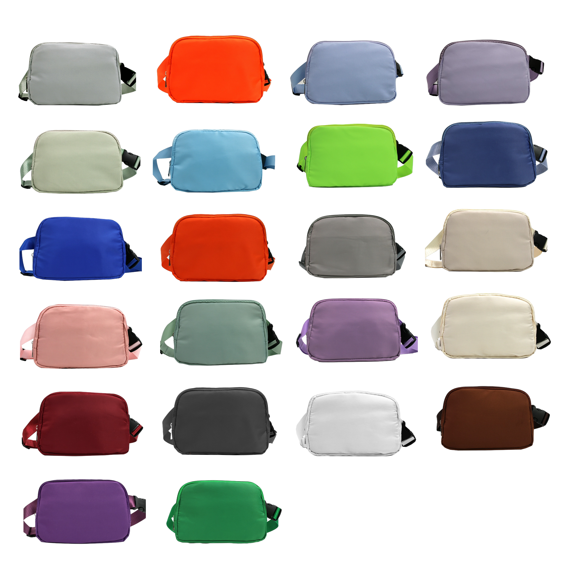 Multicolor Adjustable Outdoor Waist Bag 3