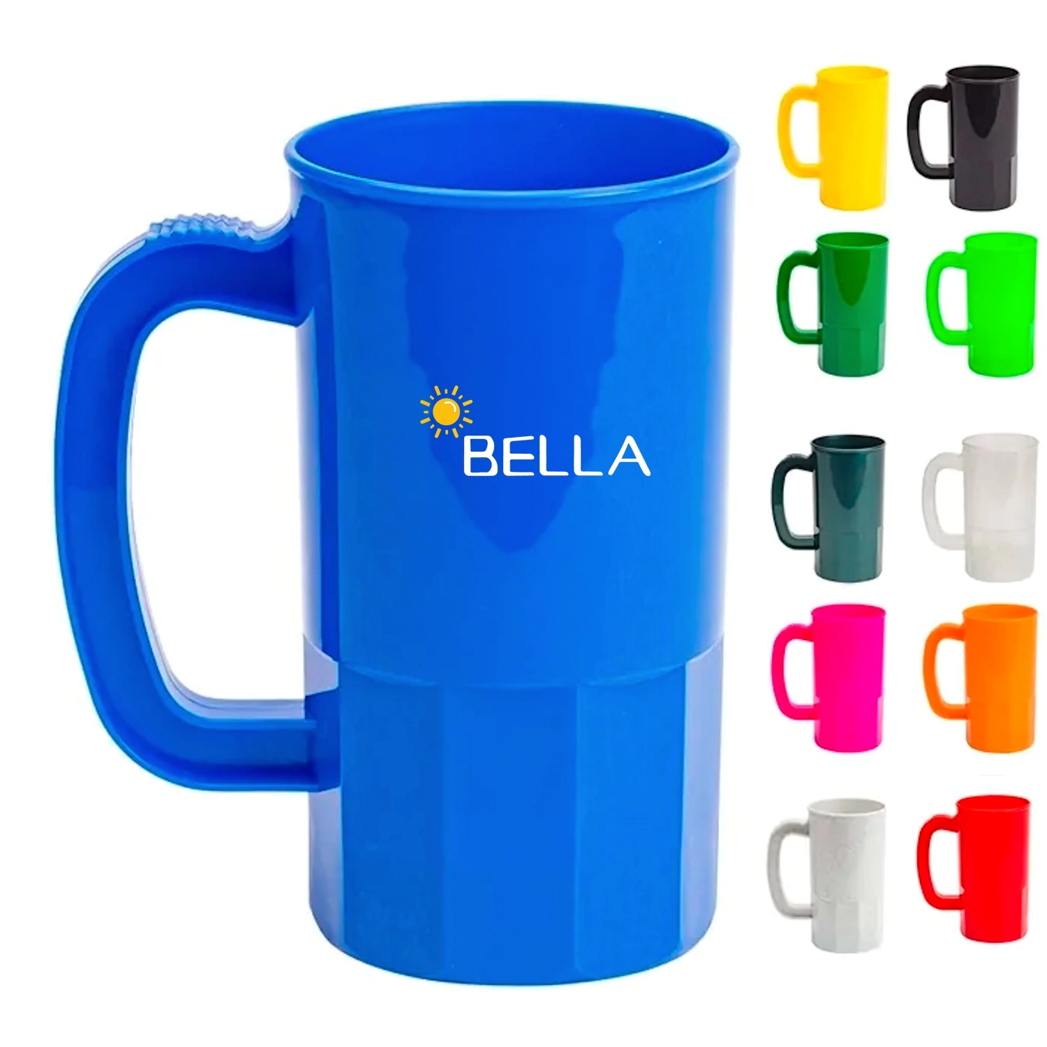 22 Oz Plastic Beer Stein Mug 7