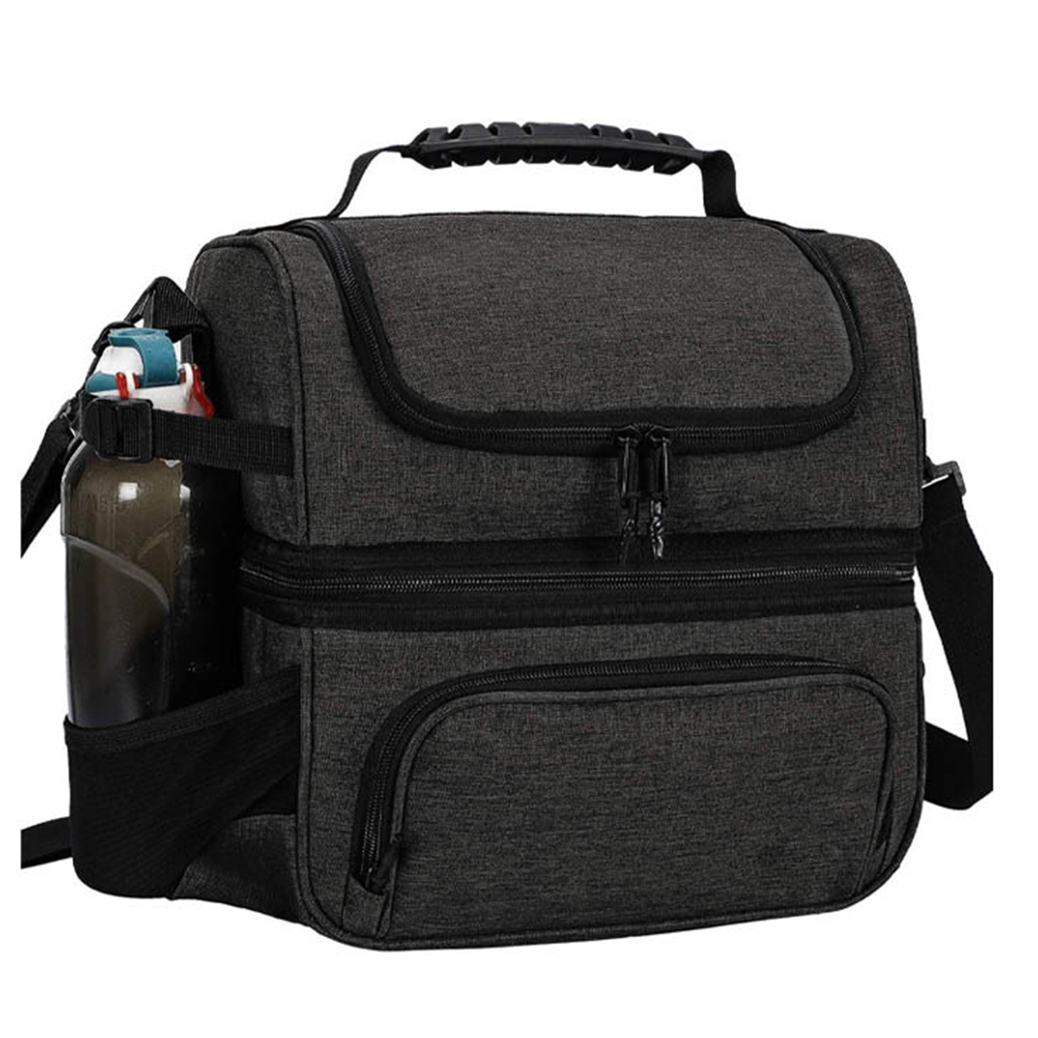 8L Double Deck Oxford Insulated Lunch Bag 3