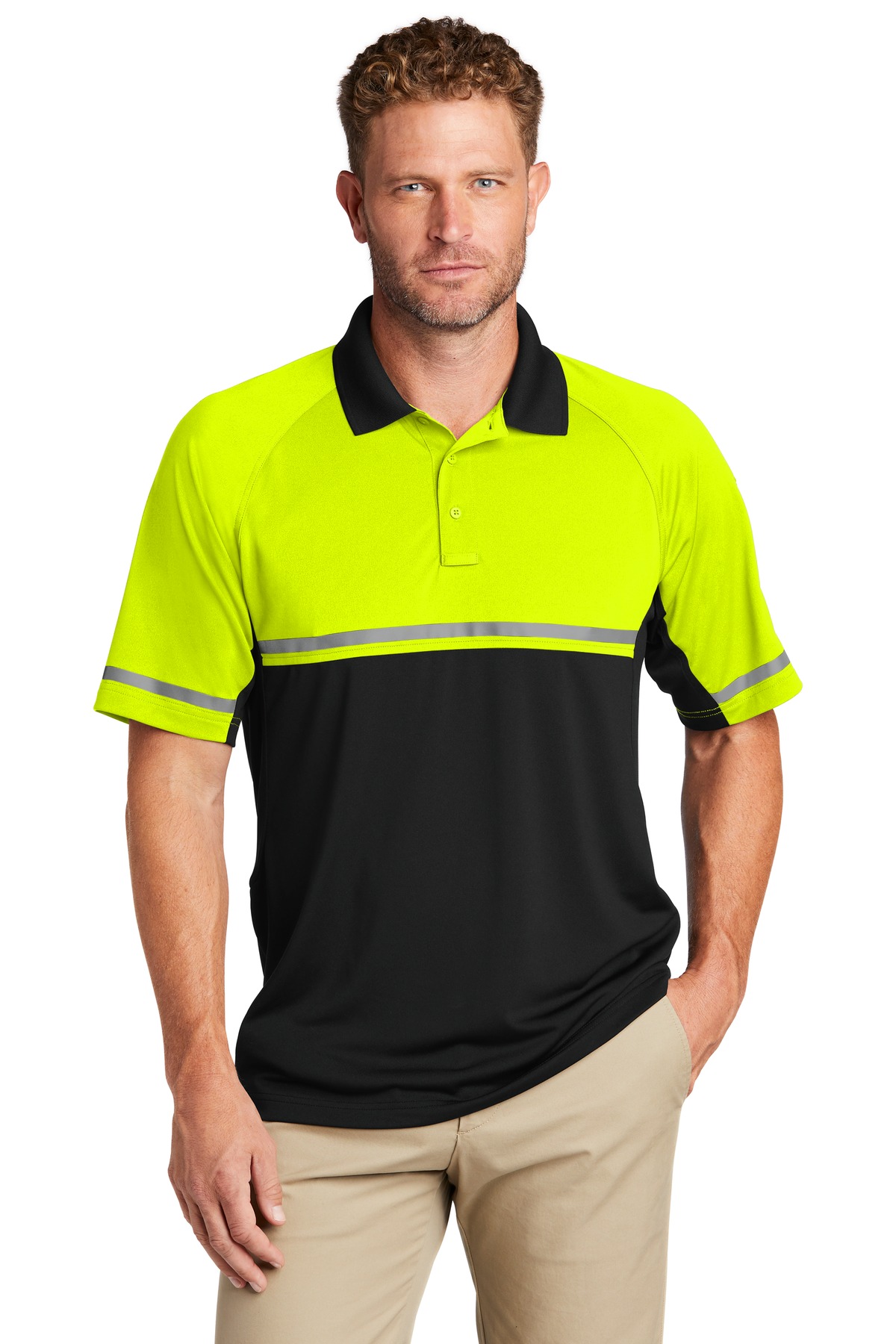 CornerStone Select Lightweight Snag-Proof Enhanced Visibility Polo CS423 5
