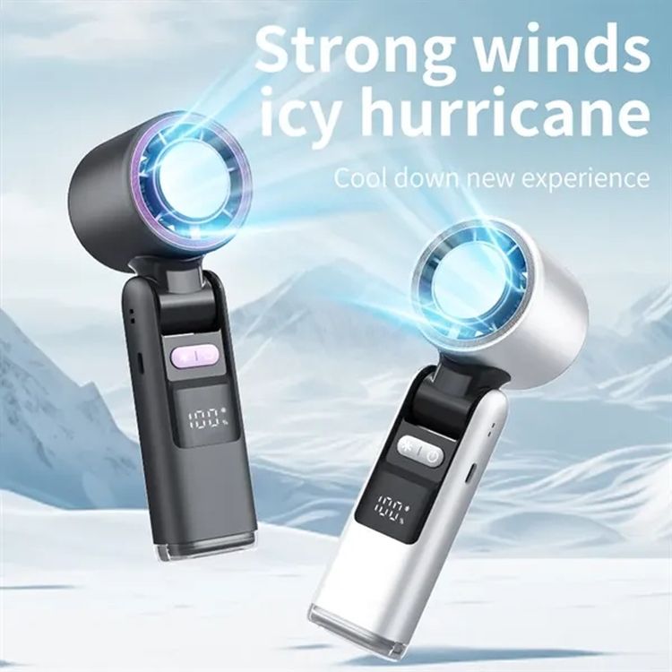 Foldable High-Speed Handheld Cooling Fan 3