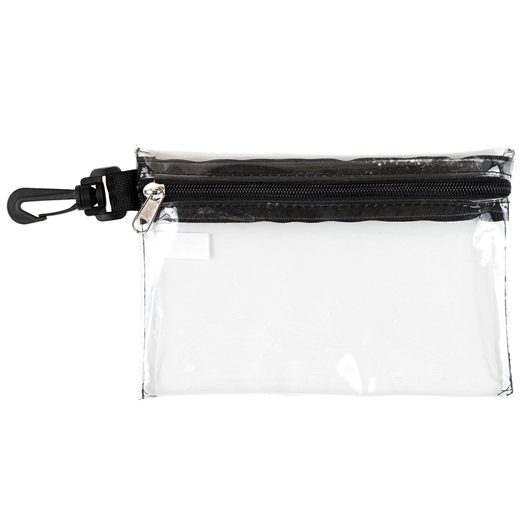 "Ariel" 12 Piece Safety Kit in Zipper Pouch with Carabiner Attachment 18