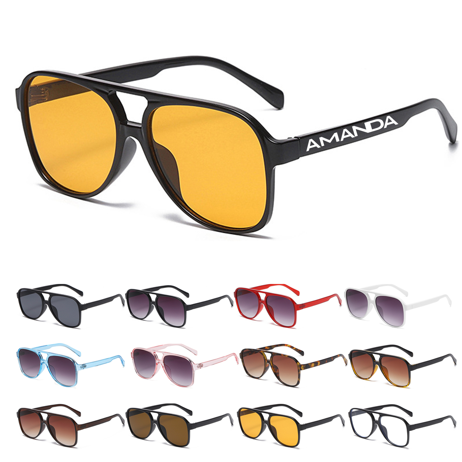 Professionally Fly Astronaut UV400 PC resin eye Sunglasses